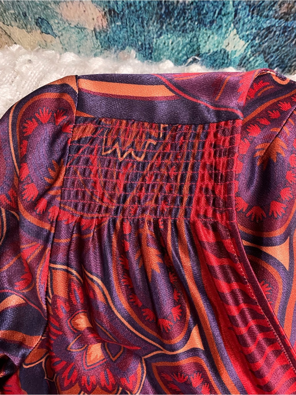 {Farm Rio} Macaw Mini Wrap Dress - Picture 5 of 10